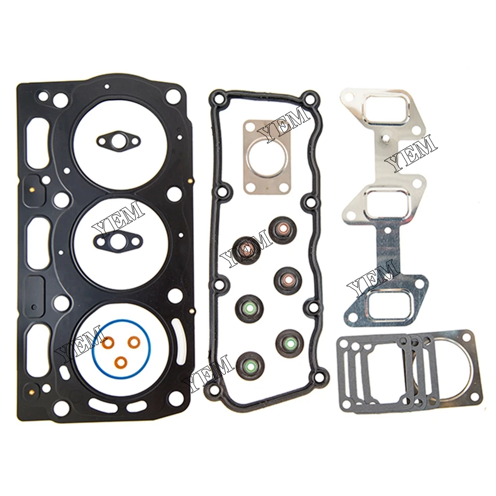 Genuine Parts Top Gasket Kit U5LT0355 U5LT0351 for Perkins 1103C-33T Engine 3 Cylinder