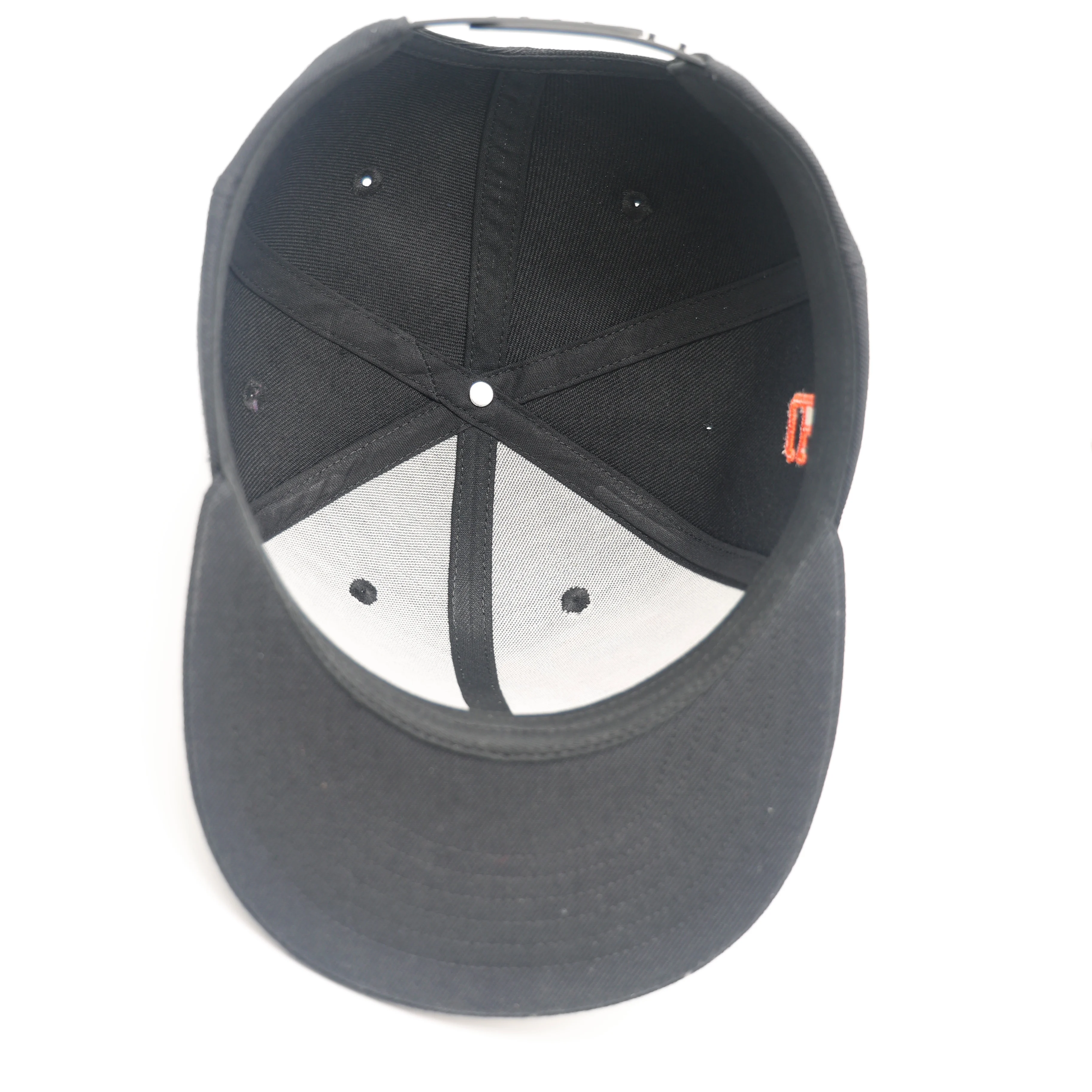 Custom basketball cap 6 panel puff embroidery snapback cap