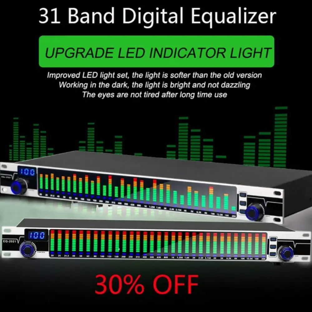 Eq2021 Audio Control Equalizer Audio Profesional Graphic Equalizer For