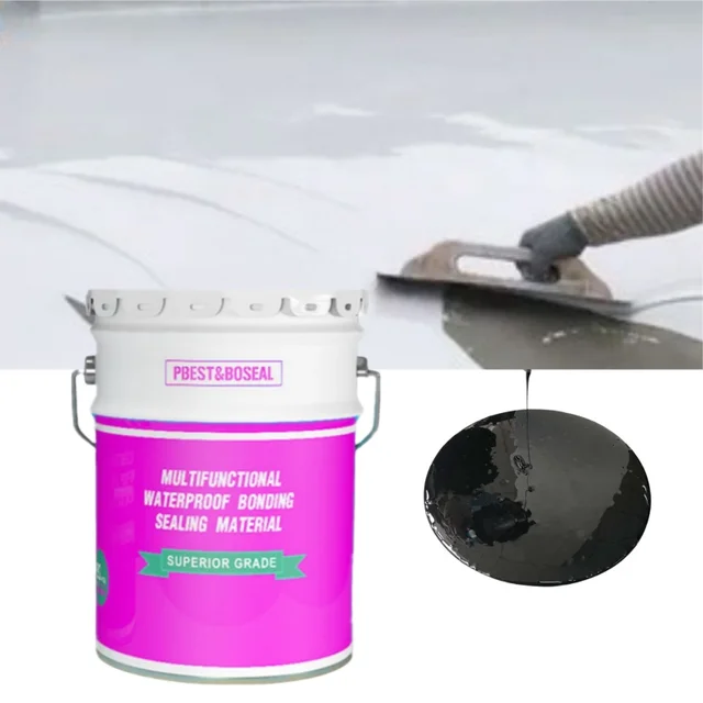 UV Resistance White Roof One Component polyurethane self leveling Liquid Modified Silicone Waterproof Coating