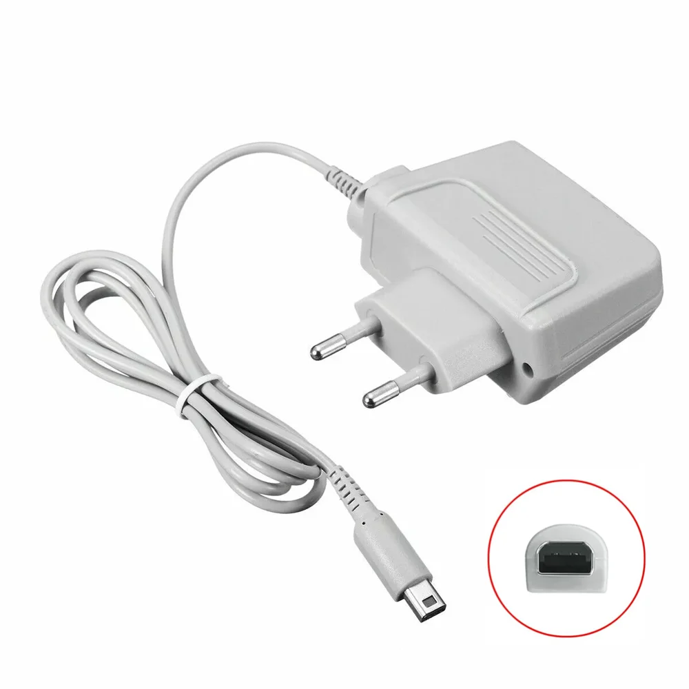 3DS充電器、NDSI AC電源アダプター、家庭用/旅行用壁掛け充電器、US/EU