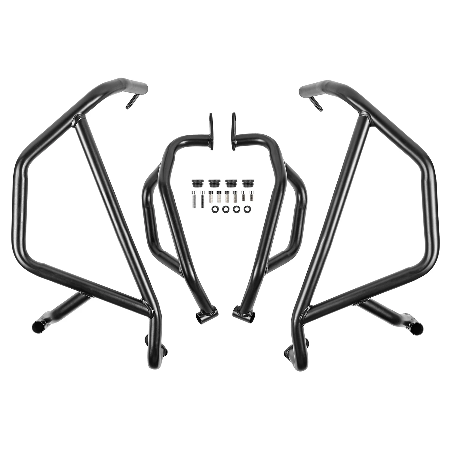 XXUN Motorcycle Engine Guard Crash Bar Frame Falling Protection Bumper Sliders for CFMOTO 450MT 2024