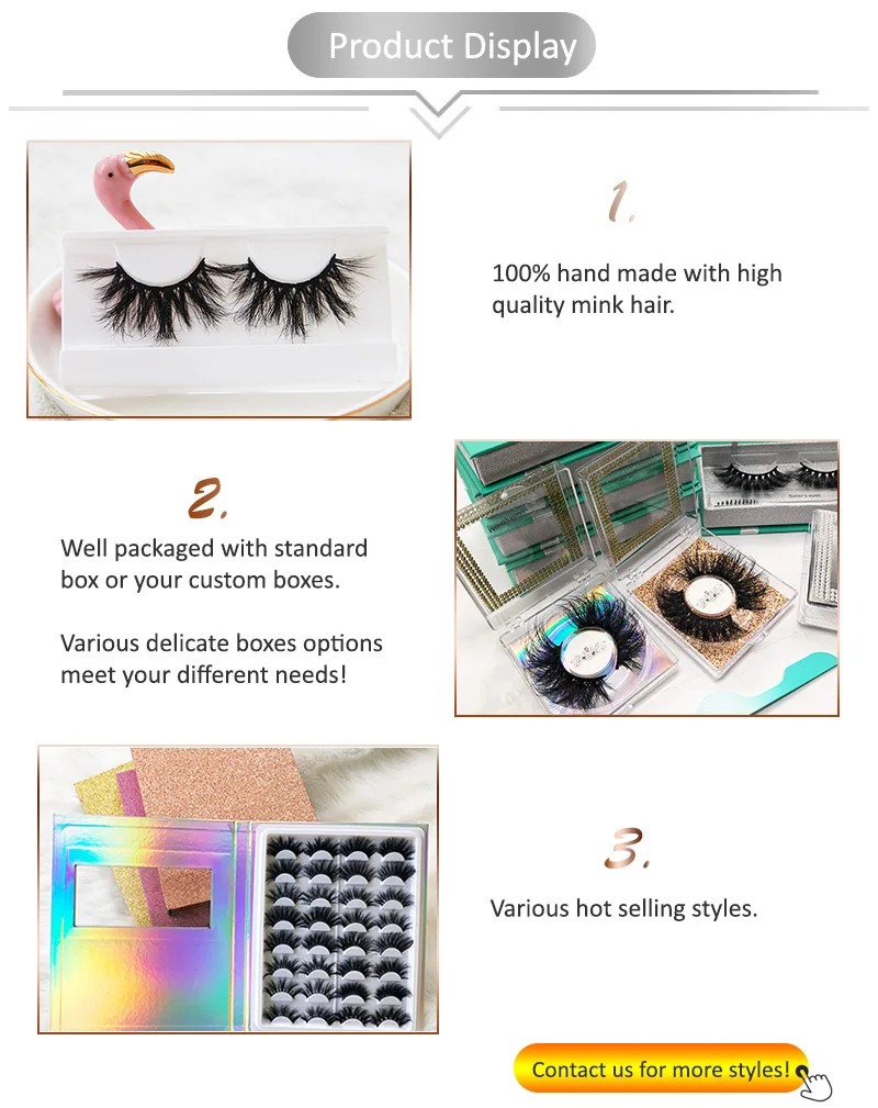 Eyelash Vendor Customized Boxes Creative Eyelash Case Real Mink Eyelash