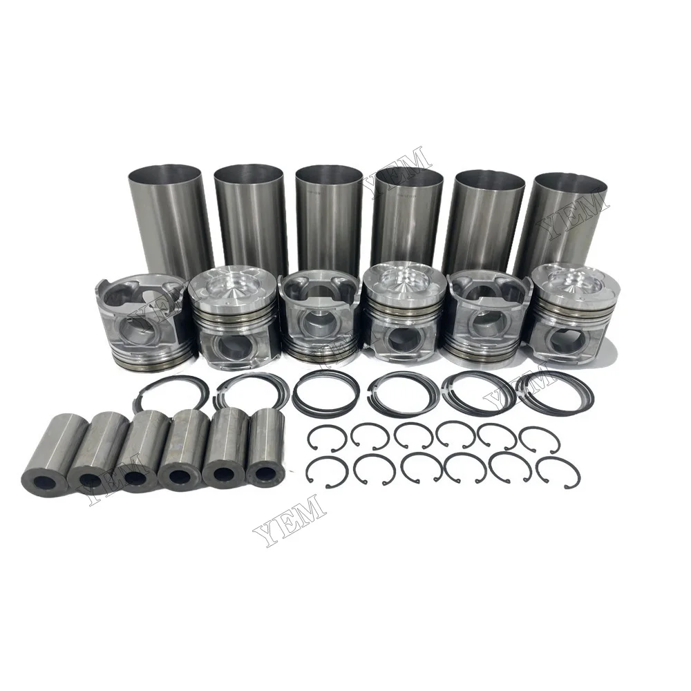 Cylinder Liner Kit Suitable for Isuzu 6WG1 Engine Parts OEM Engine Parts 3