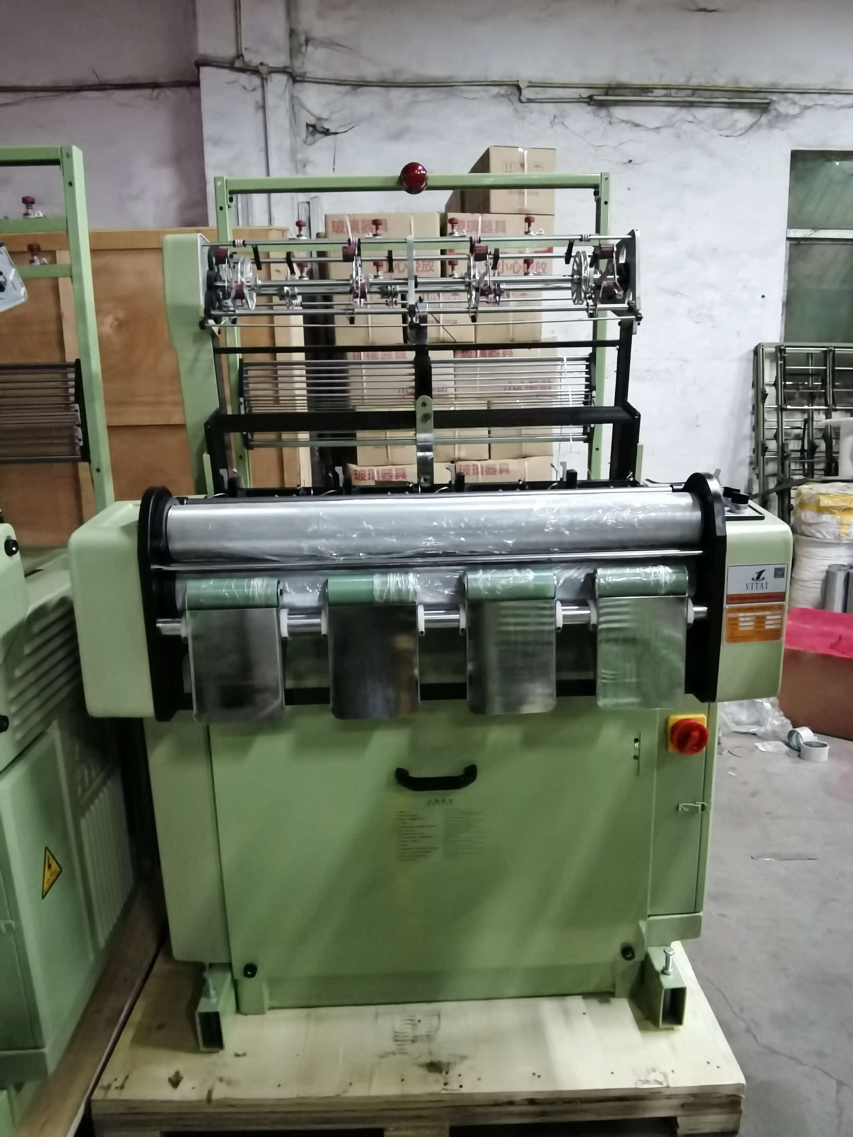 YITAI 2022 Automated Woven Patch Weaving Machine Loom Machinery Harness Mini Loom Machine