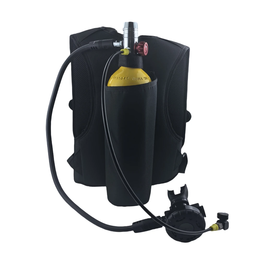 OXYGEN CYLINDER TANK BAG Holder Mini Scuba Diving Equipment Accessory GF0 £13.75 - UK