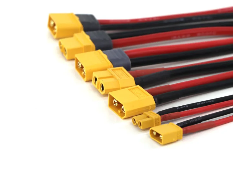 Cavi E Pinze A Coccodrillo Per Adattatori Deans, EC3, EC5, XT60, XT90, HXT – Connettori Femmina Per Batterie E Caricabatterie ISDT Q6