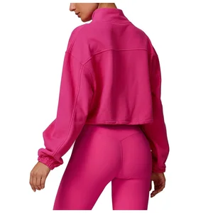 Women's Yoga Tracksuit Set Zip up Jacket and Pants Running Outfit