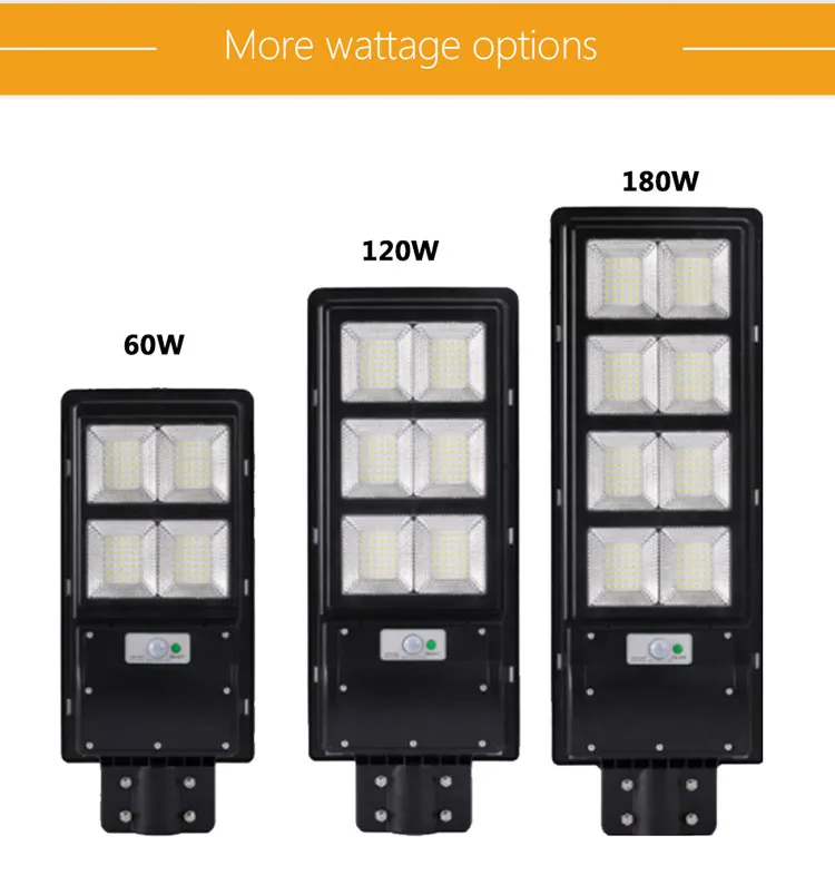 China supplier cheap Price Heavy Duty 40w 60w 120w 150w custom Solar Panel Led Street Light