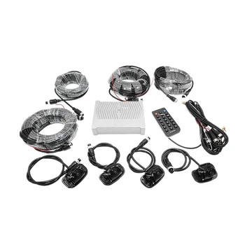 AHD 720P 360 Degree Rear View Car Camera DVR System For School Bus Truck Fire Engine Motor home Trailer