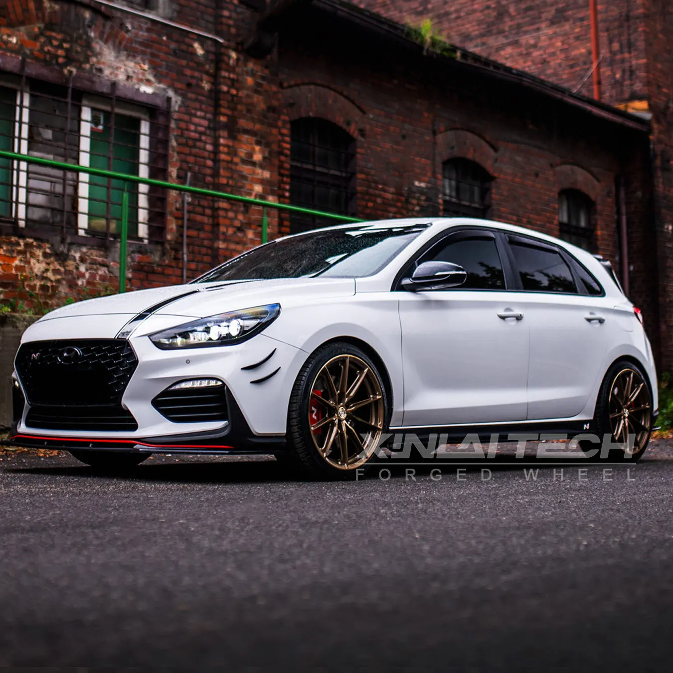 XINLAI 1-Piece Deep Concave Bronze Finished Custom Forged Wheels 17 18 19 20 21 22 23 Inch Car Alloy Monoblock Wheel Rim - Image 6