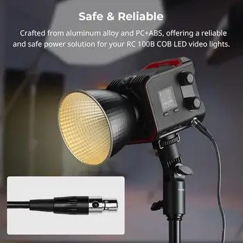 For SMALLRIG 130W LED Driver for RC 100B New Condition Power Adaptor with OTP Protection and US Plug 4853 detail image