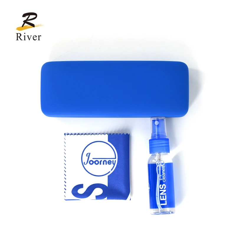 Custom Logo Hard Glasses Case - Cleaning Set Included display picture 1
