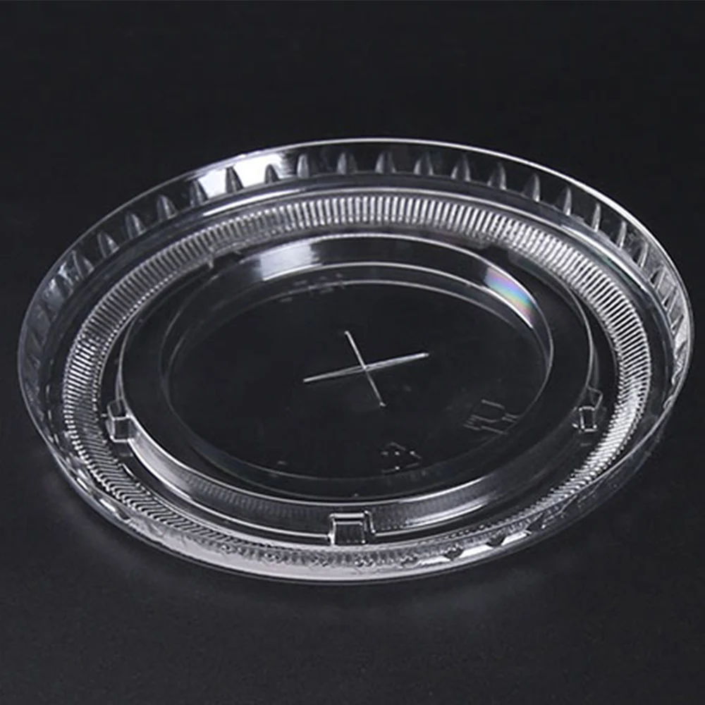 Disposable Plastic Cup Lid Universal Plastic Coffee Tea Juice Cups Lid ...