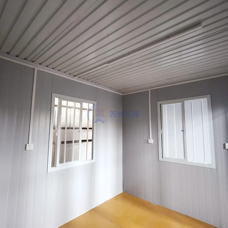 حاوية تخزين موديولية بسعة 20 قدم من نوع أسكاري، وحدات ذاتية، حاوية شحن متنقلة، كشك أمن للبيع