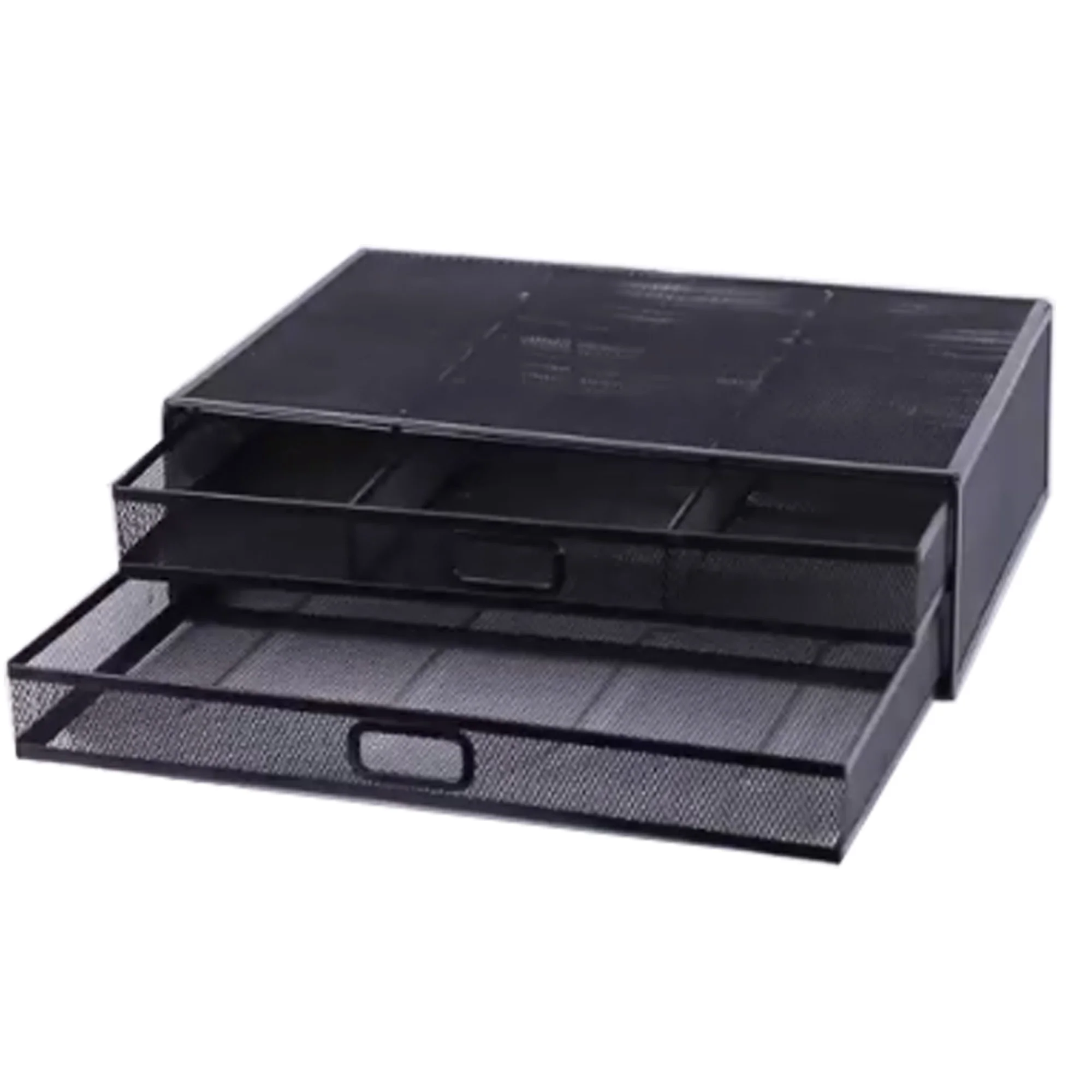 Металлический Сетчатый Настольный органайзер для канцелярских принадлежностей стойка монитора настольный