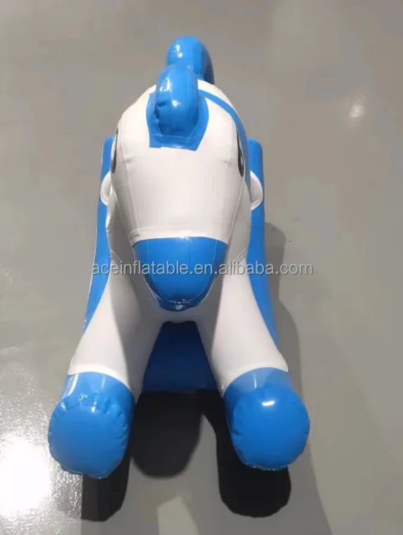 Rodeo Rocking Ride Floating Toy Sport Water Game Kids Inflatable Ride-on Pool Toys  Jumping Horse Inflatable Pony Rocking Horse