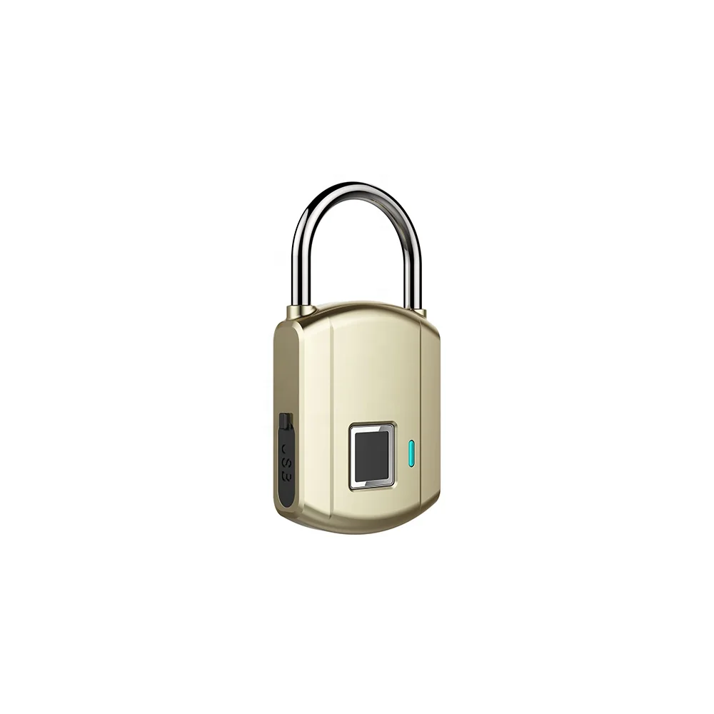 Hock Lock Fingerprint Handle Padlock Ttlock Smart Door Lock