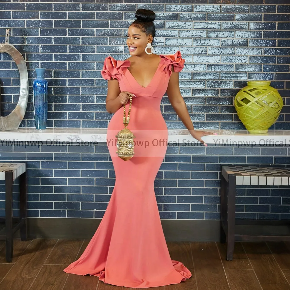coral mermaid bridesmaid dresses Coral Bridesmaid Dresses