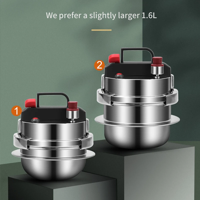 New Korean Commercial Mini Stainless Steel Pressure Cooker Electromagnetic High-Pressure Fragrant Rice Pressure Cooker