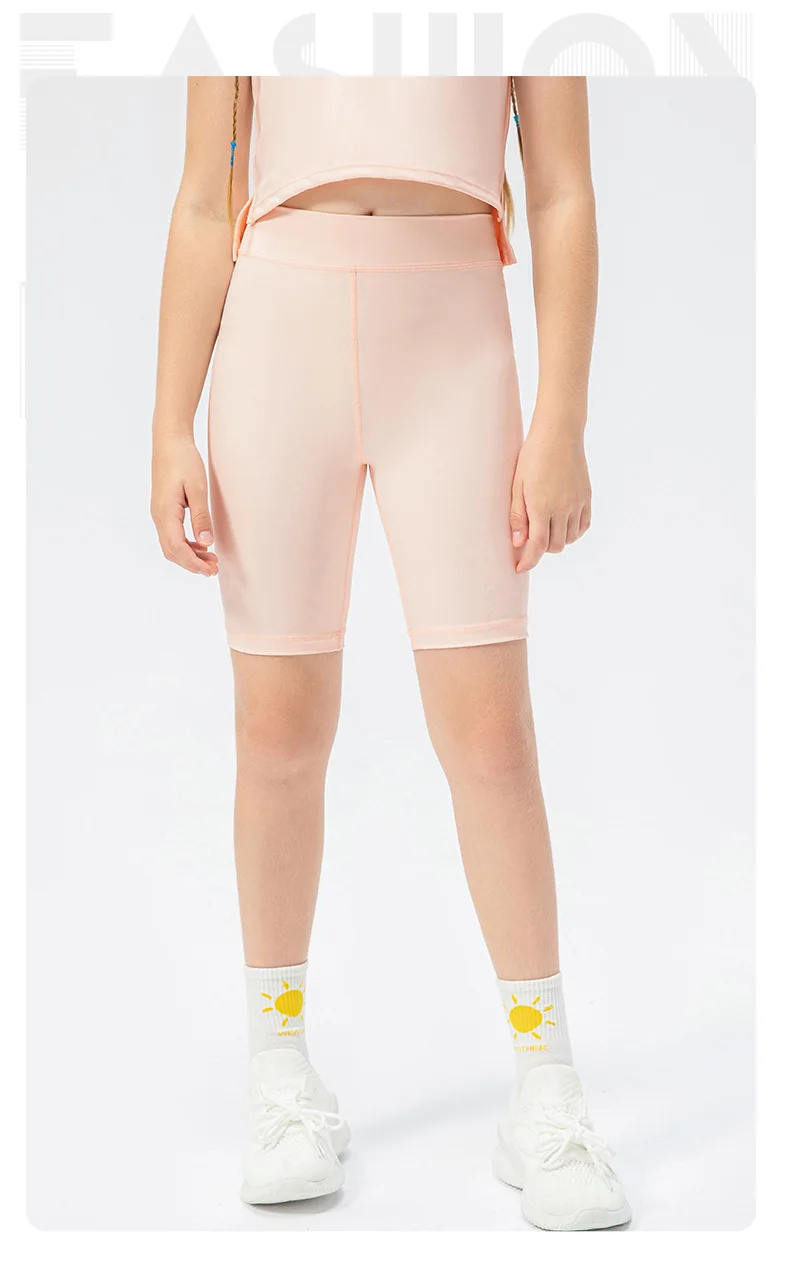 Wholesale Customizable Logo Sexy Girls Gym In Yoga Sports Shorts Plain