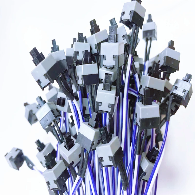 Host switch wire jumper start ATX chassis POWER mainboard restart wire computer accessories