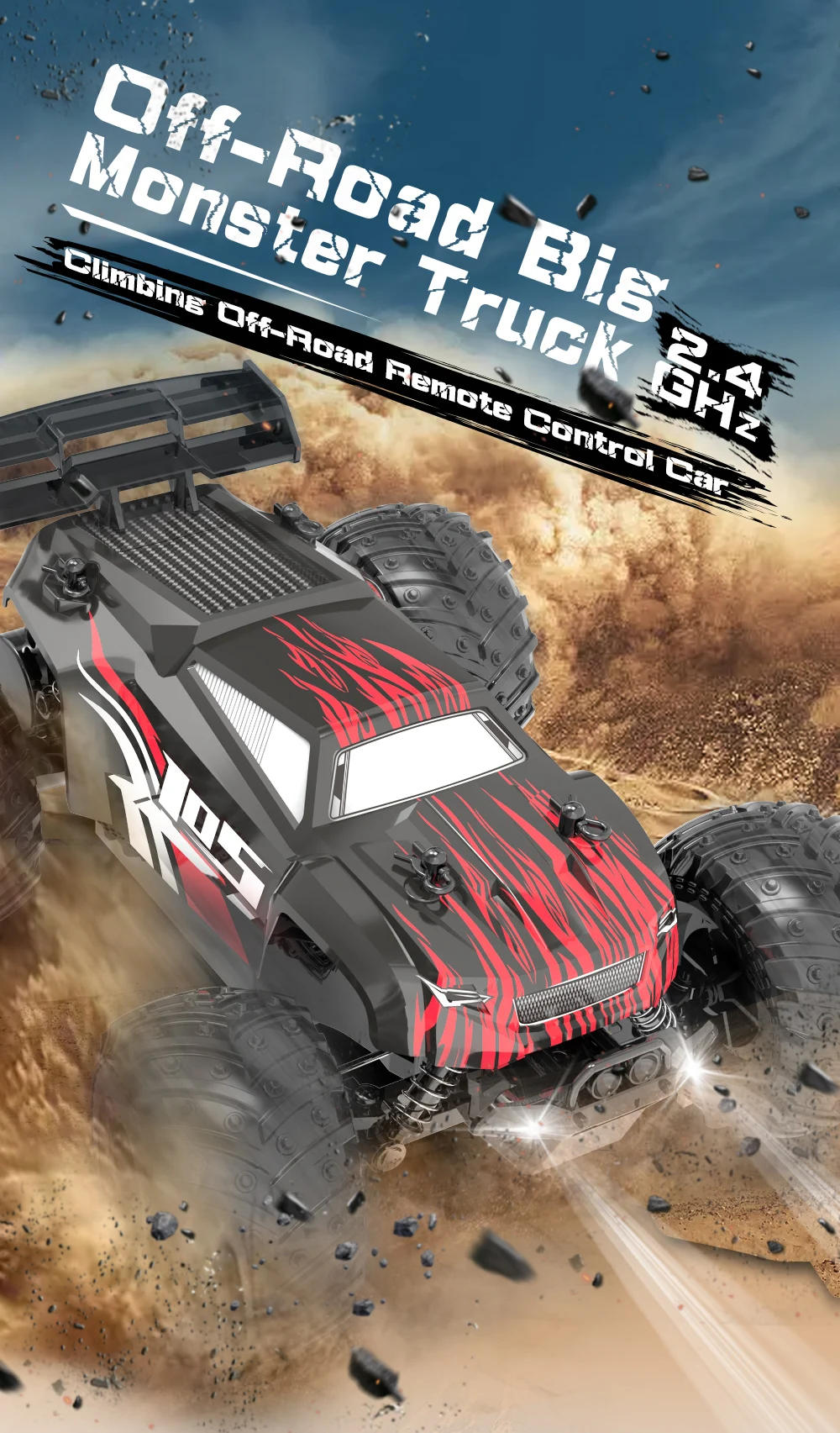 Wholesale JJRC Q105 Buggy Car 1:18 High Speed Cars 15km/h 2.4Ghz Double Motors Drive Climbing RC Off Road Drift Vehicle Toy