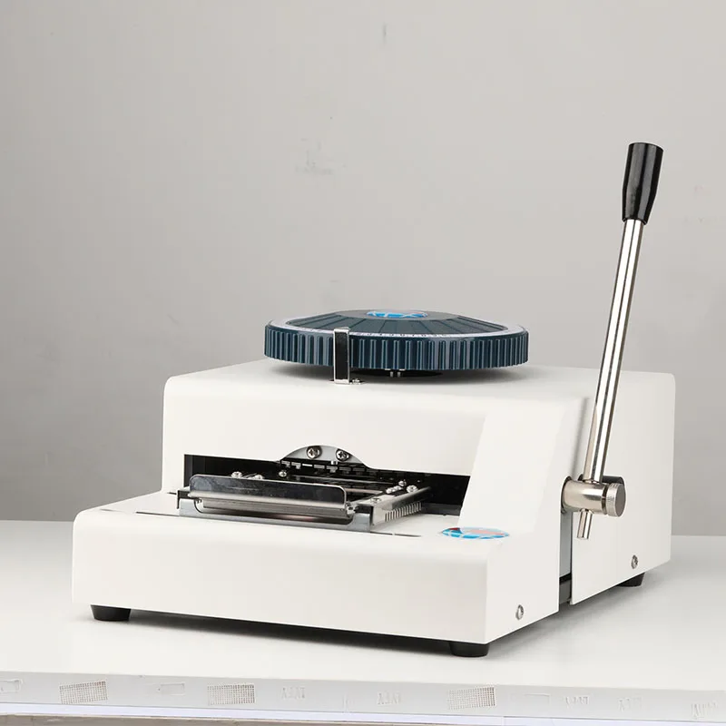 Manual Dog Tag Embossing Machine Manufacturer 52D Stainless Tag Making Machine Dog Metal Tag Machine