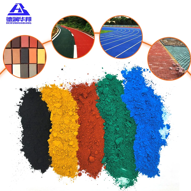 Huabang wholesale iron oxide pigment for plastic rubber textile industry ink industry