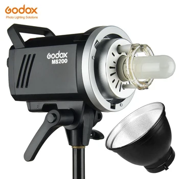 Godox MS200 200W MS300 300W 2.4G Built-in Wireless Receiver Lightweight Compact and Durable Bowens Mount Studio Flash product image