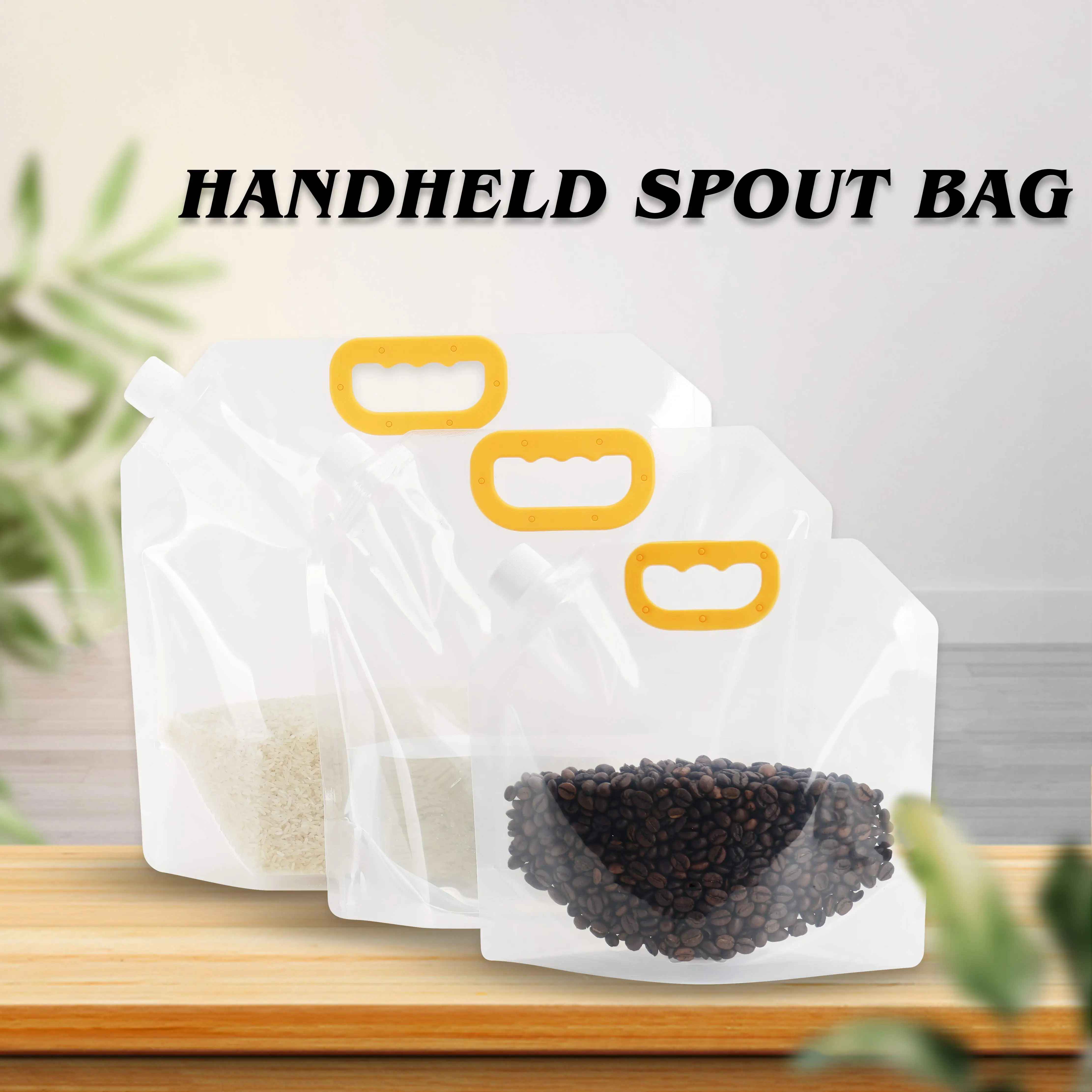 Beer Gallon Beverage Juice Pouches Bag Clear Factory Wholesale Price 5 Liter Stand Up Pouch