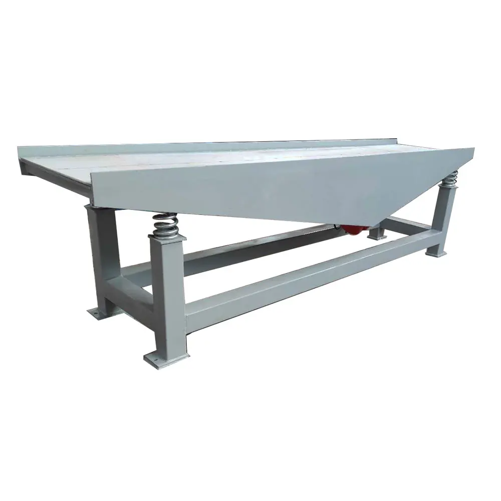 Silicon Mold Linear Moving Industrial  Vibrating Table Machine