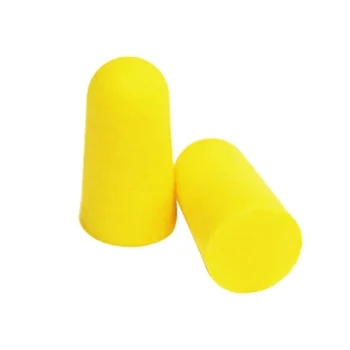 Disposable Noise Cancelling earplugs PU Foam Soundproof Hearing Protection ear plugs with CE