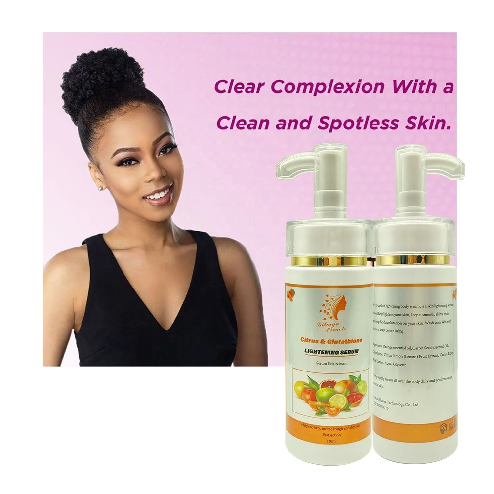 Citrus & Glutathion Lightening Serum Eclaircissant Lighten Dark Spots  Soften Restore Clearer More Radiant Even Toned Complexion
