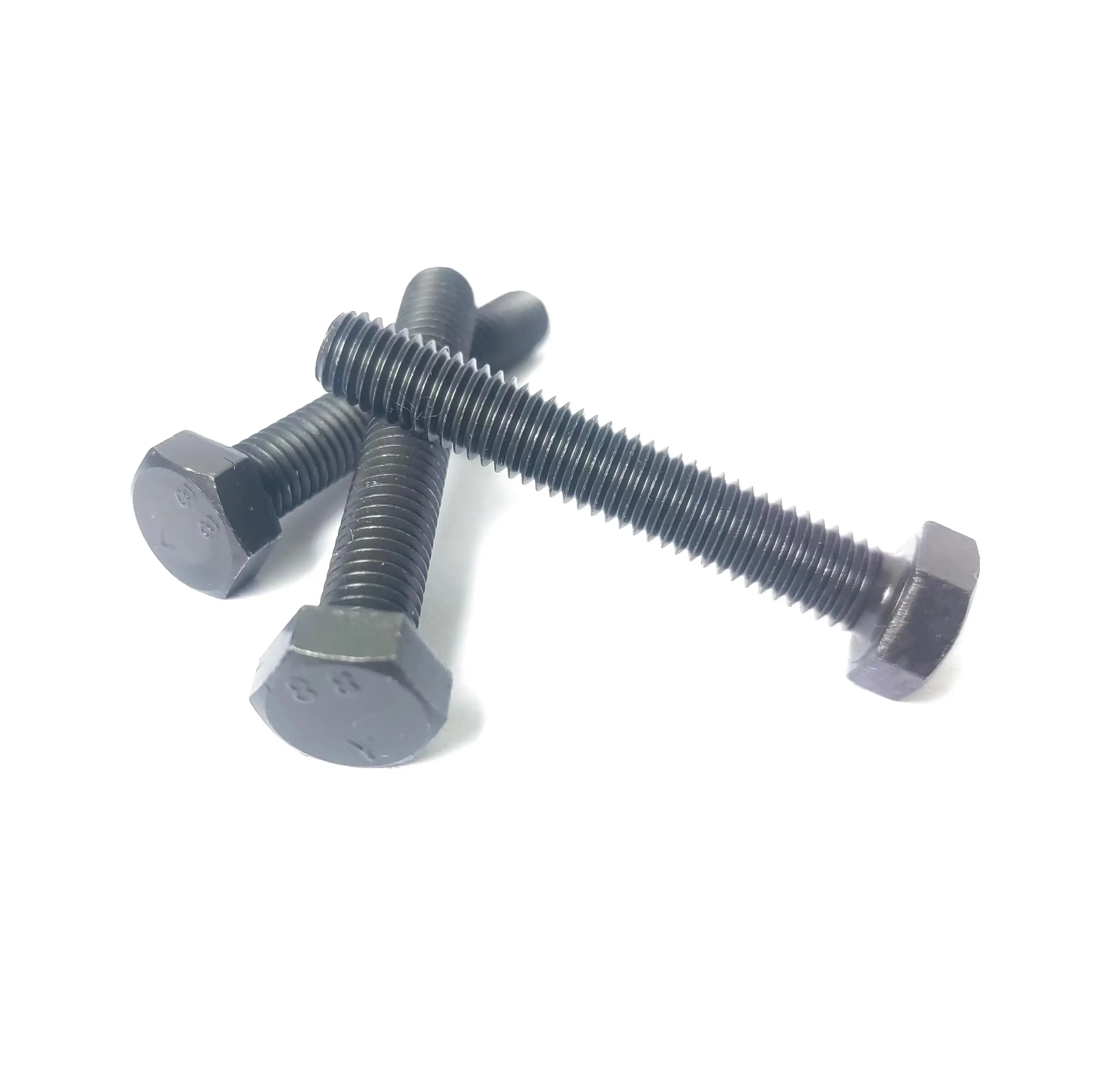 Grade 8.8 Hexagon Head Bolt Full Tooth Bolt Carbon Steel Bolt M4 M5 M6