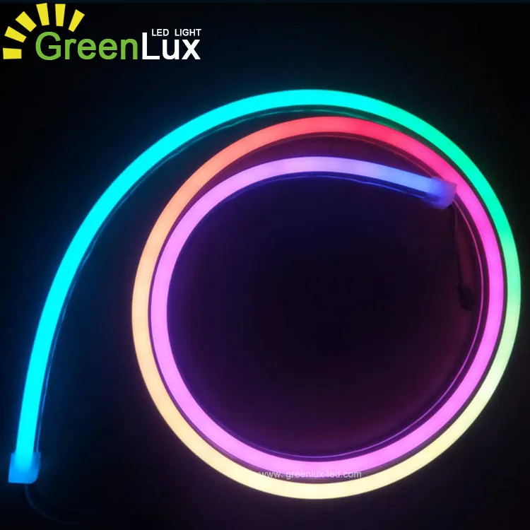 2024 RGB DMX Addressable Programmable Smart Rgb Neon Flex Led Strip Lights Factory