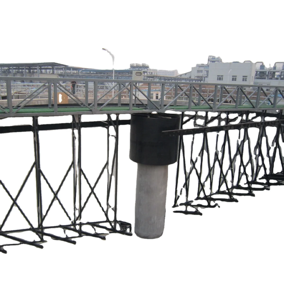 Center-Driven Sludge Scraper