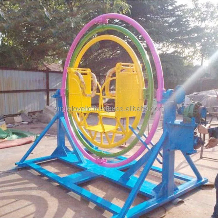 Gyroscope Virtual Reality Simulation Rides Testable Human-Friendly Amusement Park Attractions For Sale