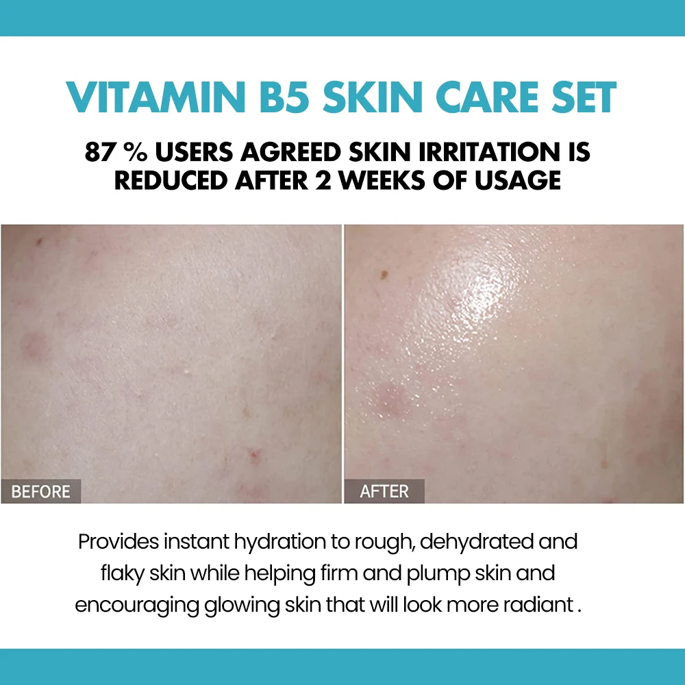 Customize Logo Vitamin B5 Anti Aging Repairing Face Serum Cream