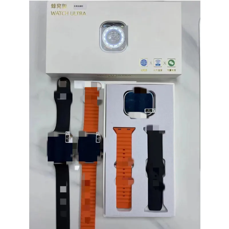 2023 New 4g Smart Watch Dw88 Ultra Dw99 Sim Card Smartwatch 1.96 Large ...