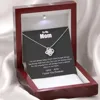 Necklace + wooden nox