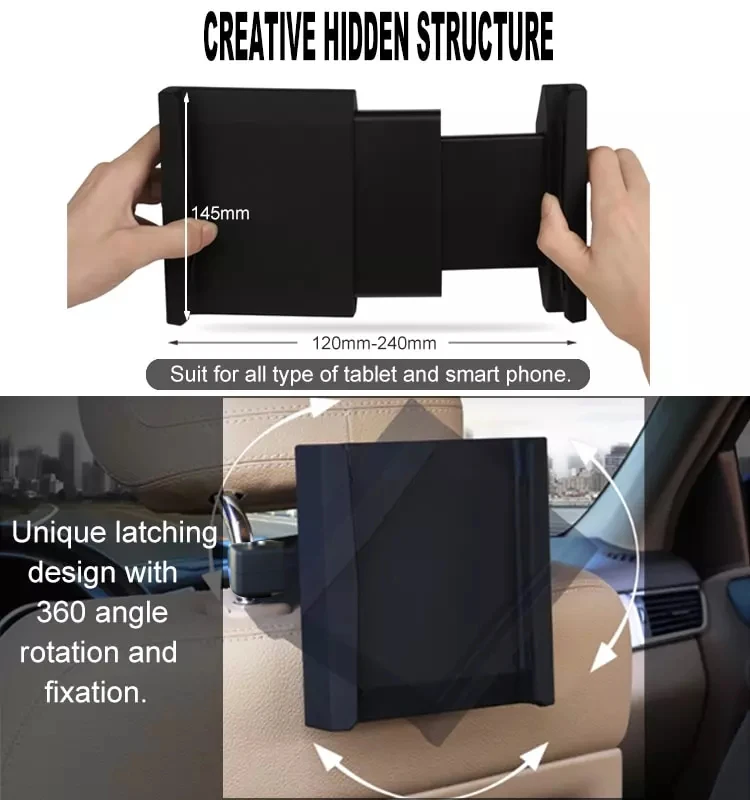 Топовый Универсальный держатель для подголовника автомобильного сиденья Joyart планшетного ПК