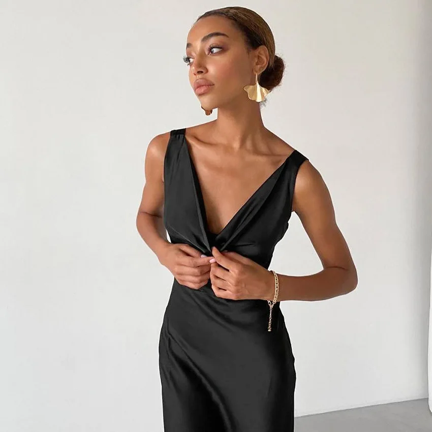 black dress for party new look The Little Black Dress, leveled up! This black sequin midi dress is the perfect balance of elegance and fun. Whether you're hitting the holiday parties, stepping out for New Year's