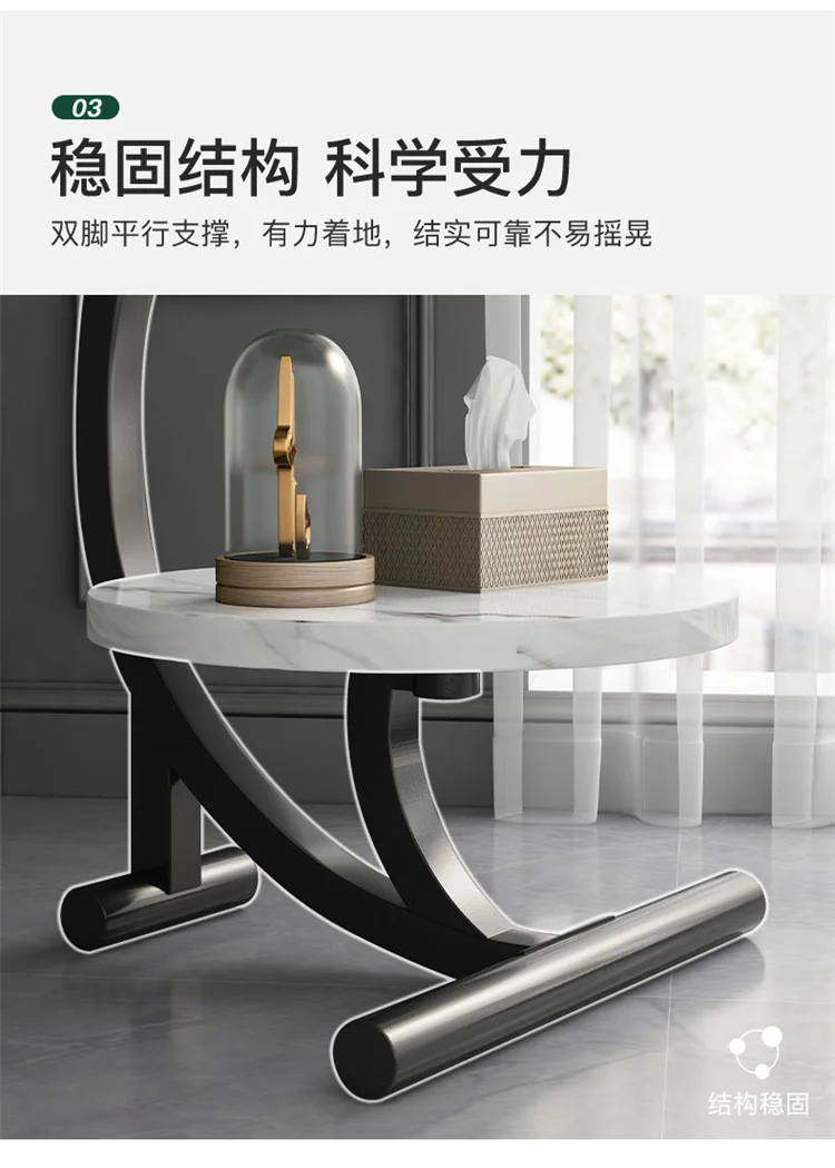2024sofa c Shaped Folding Small Tea Nordic Round Wooden Modern Coffee Tables  for Living Room Apartment Bed Side Table Wood Home