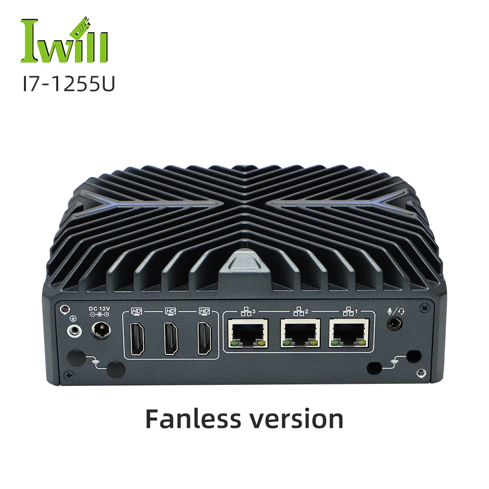 中古】4 LAN仕様 miniPC J1900 （自前ルーター可）