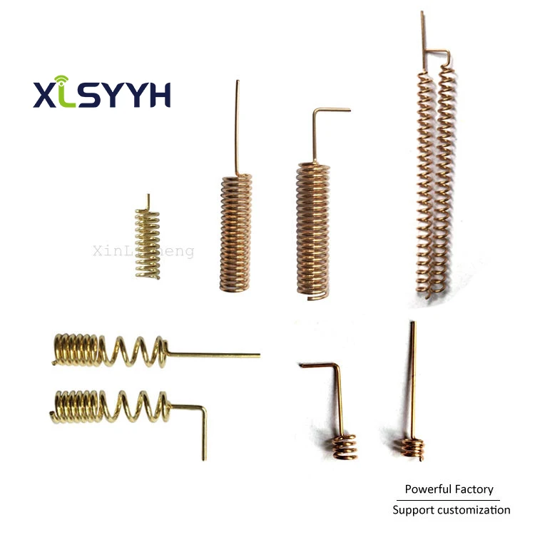 Free Sample Internal spring antenna 433Mhz 915Mhz OEM 3dbI 868Mhz helical antenna