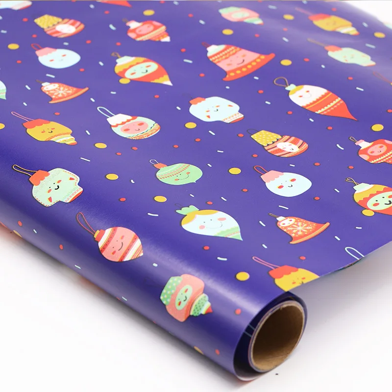 Oem Hot Selling Wrap Paper Sheets Packaging Roll Custom Kraft Gift