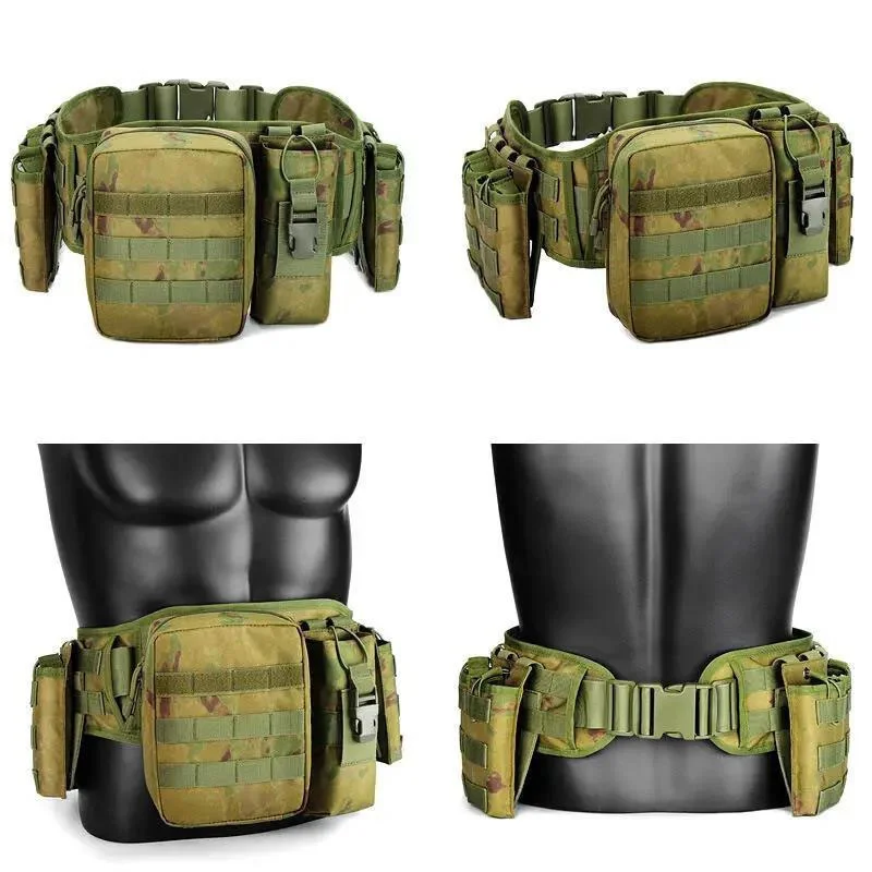 Hot Selling Premium Camouflage Tactical Waist Cover Multifunctional Carrying High Capacity Waterproof Camouflage Waist Belt