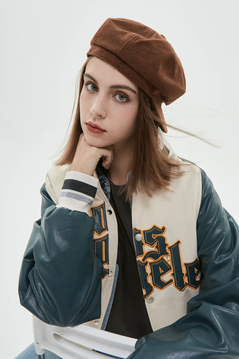 Men's Baseball Uniform Jacket Long-sleeved Embroidered Autumn_voghion.com