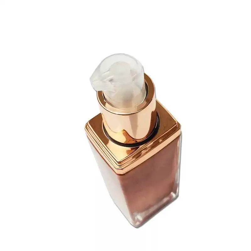 
 Нейтральный не логотип тела подчеркивает тело и лицо двойной Осветляющий хайлайтер  